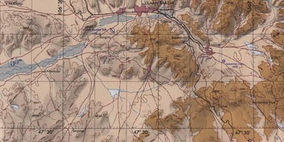 வரைபடம் மங்கோலியா topographic